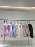 WANWAN  Collar Down Formal Shirts